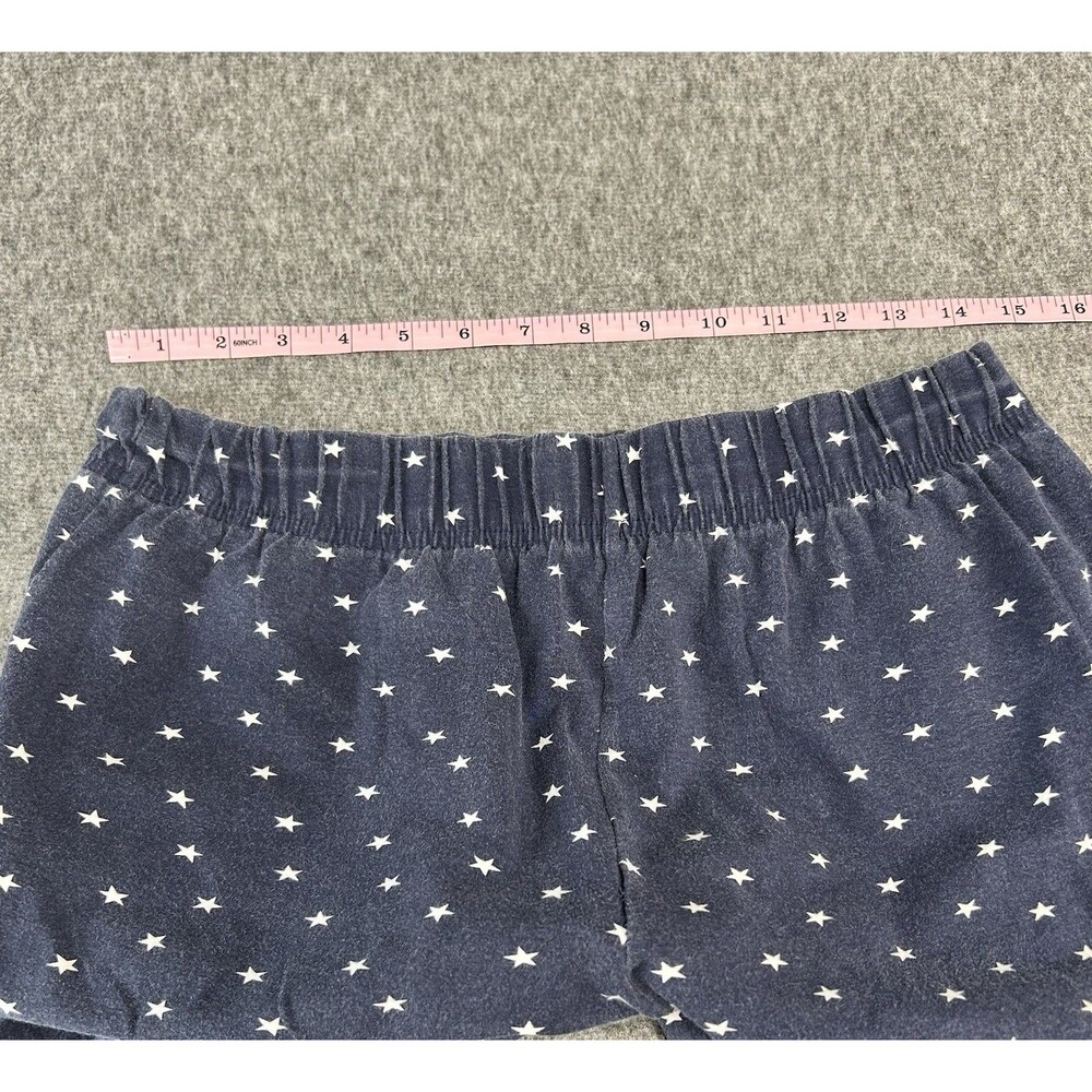 Vintage Stirrup Pants Medium Navy Blue White Stars - Picture 6 of 8